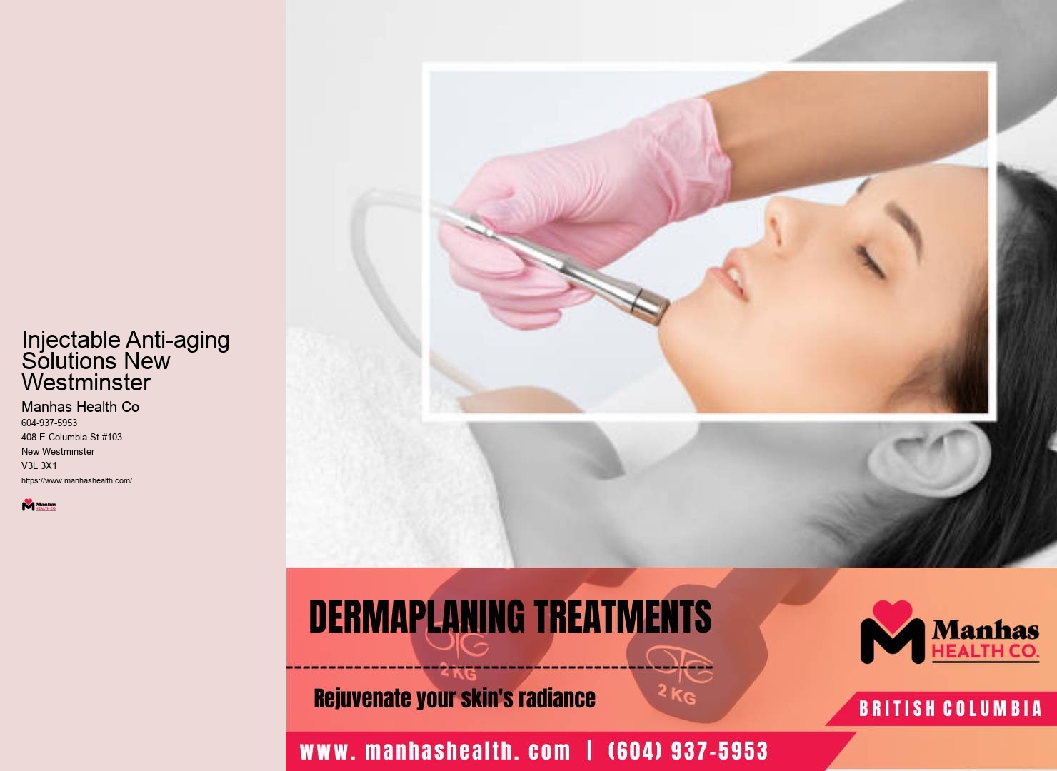 Personalized Facial Rejuvenation Services New Westminster