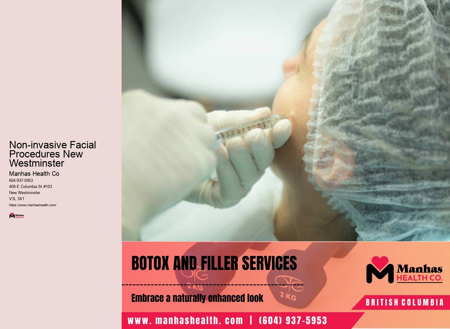 Facial Muscle Relaxants New Westminster