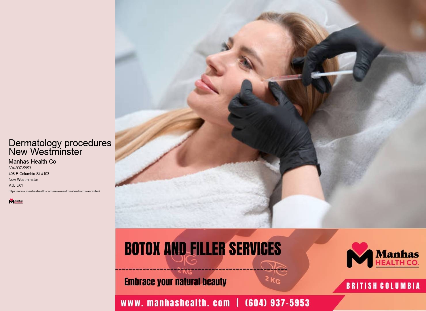 Top-rated Botox New Westminster