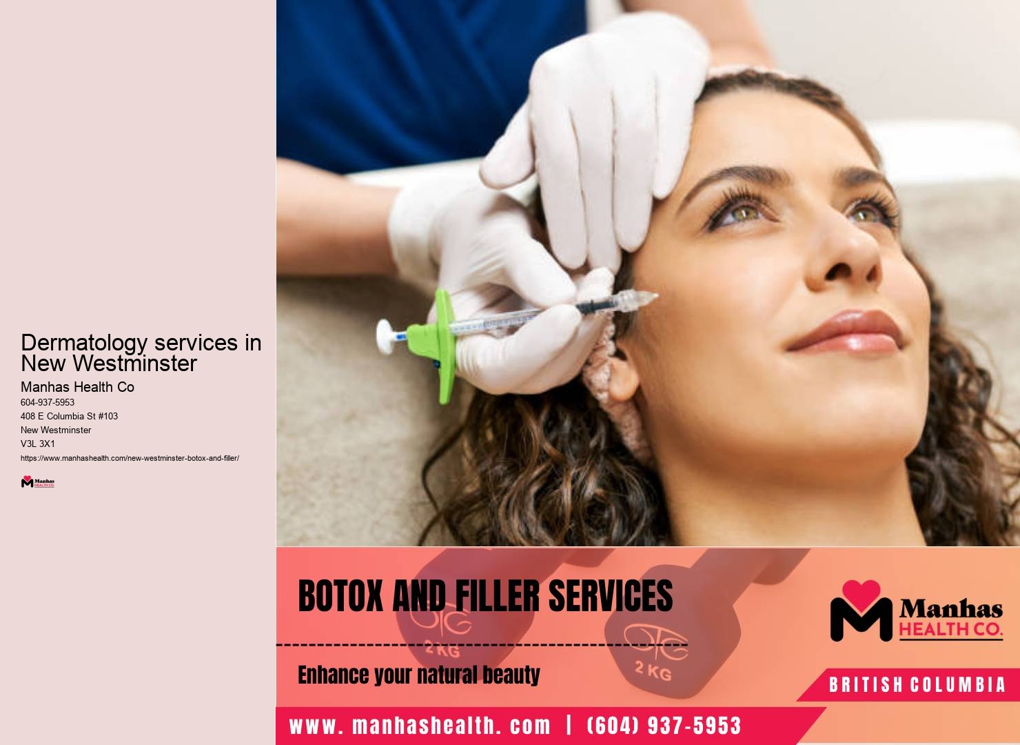 New Westminster skin care clinics