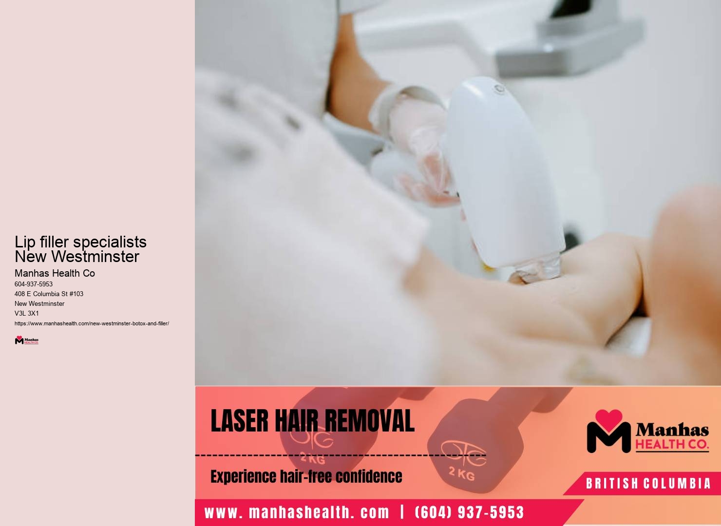 Botox services New Westminster
