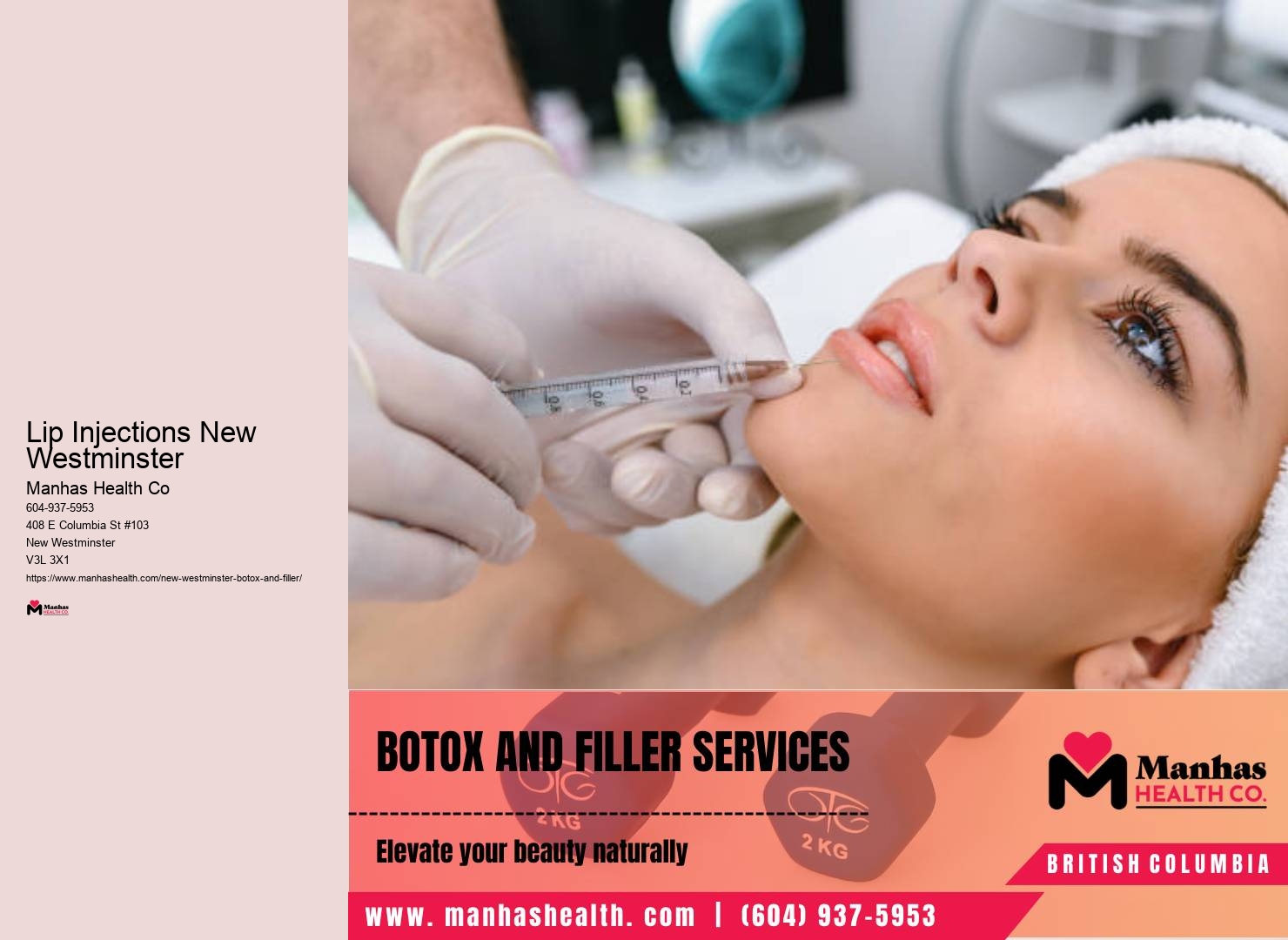 Botox treatment offers New Westminster