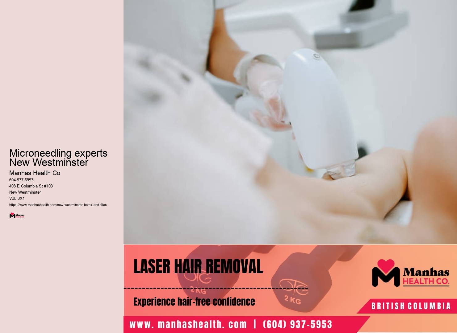 Botox therapy services New Westminster