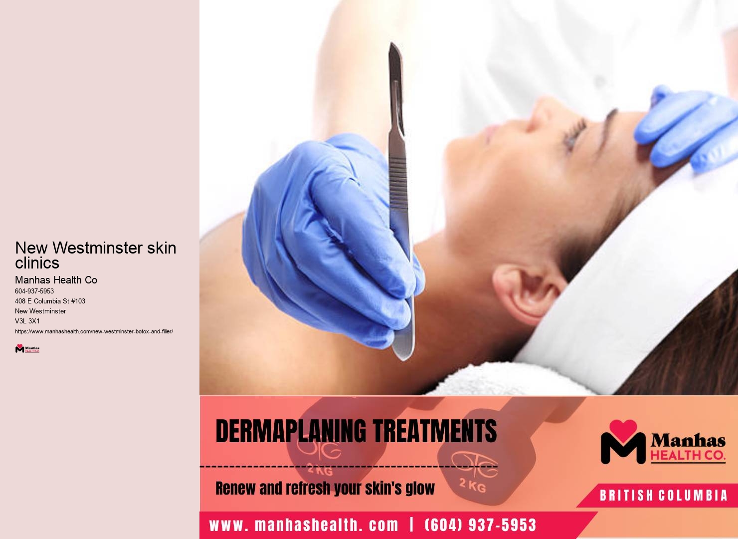 Injectable botox treatments New Westminster