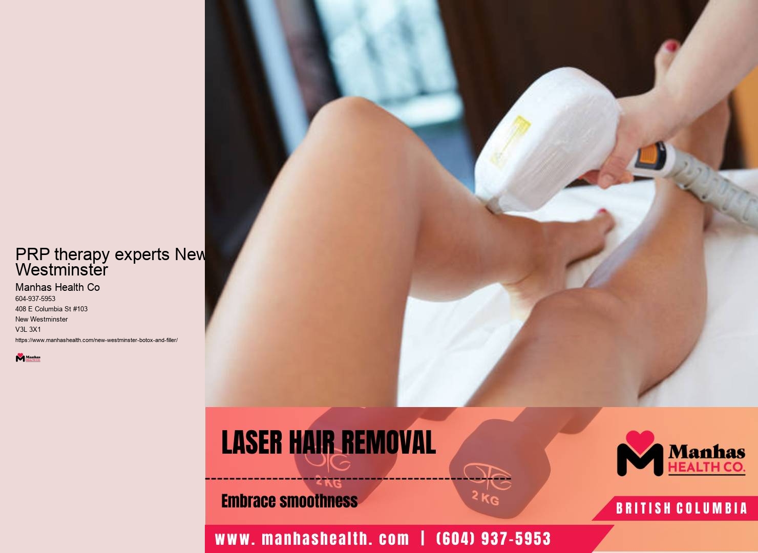 New Westminster skin enhancement