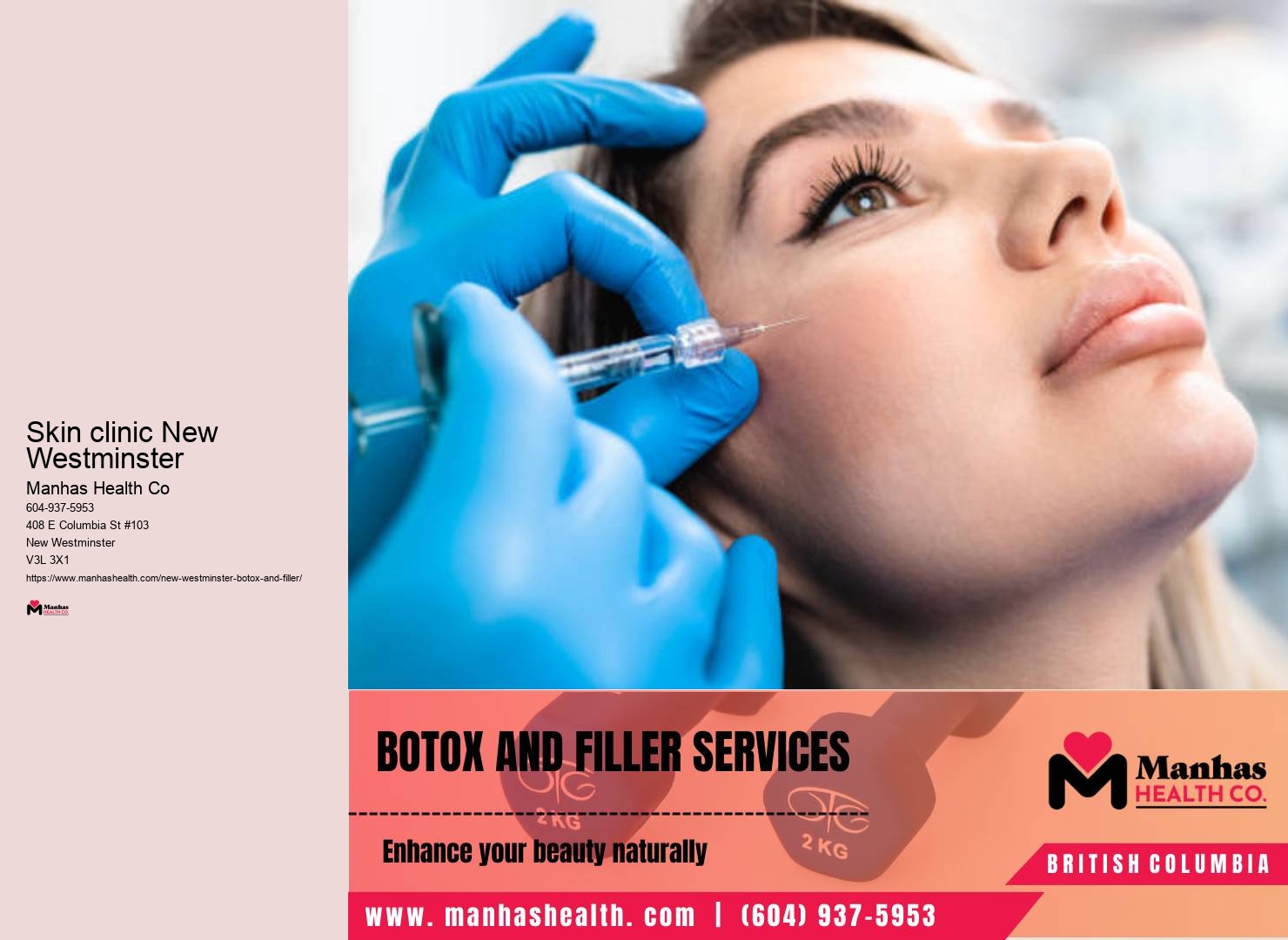 Injectable skincare New Westminster