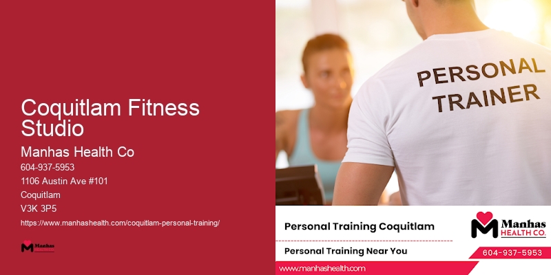 Coquitlam Fitness Studio Custom Workout Plans