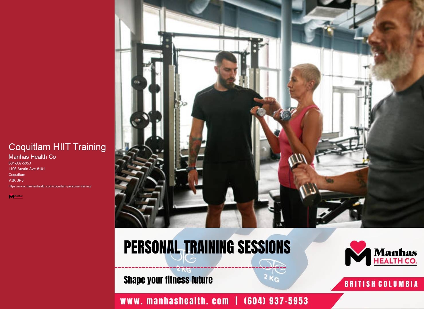 Body Toning Coach Coquitlam HIIT Training