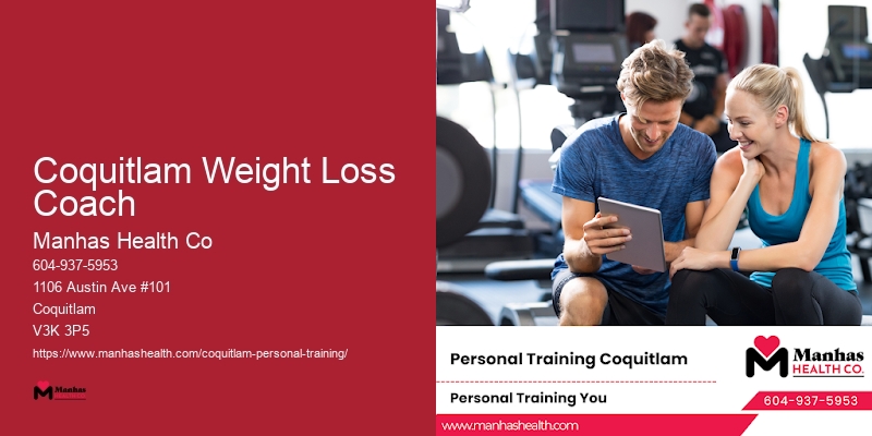 Coquitlam Weight Loss Coach Private Fitness Studio