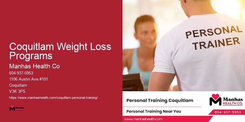 Women’s Personalized Workouts Coquitlam Weight Loss Programs