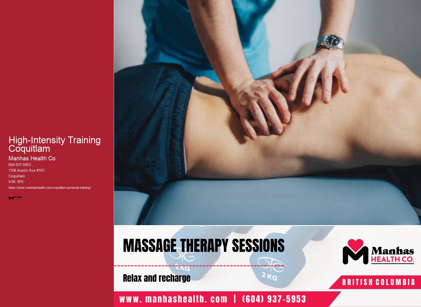 High-Intensity Training Coquitlam Private Fitness Coaching