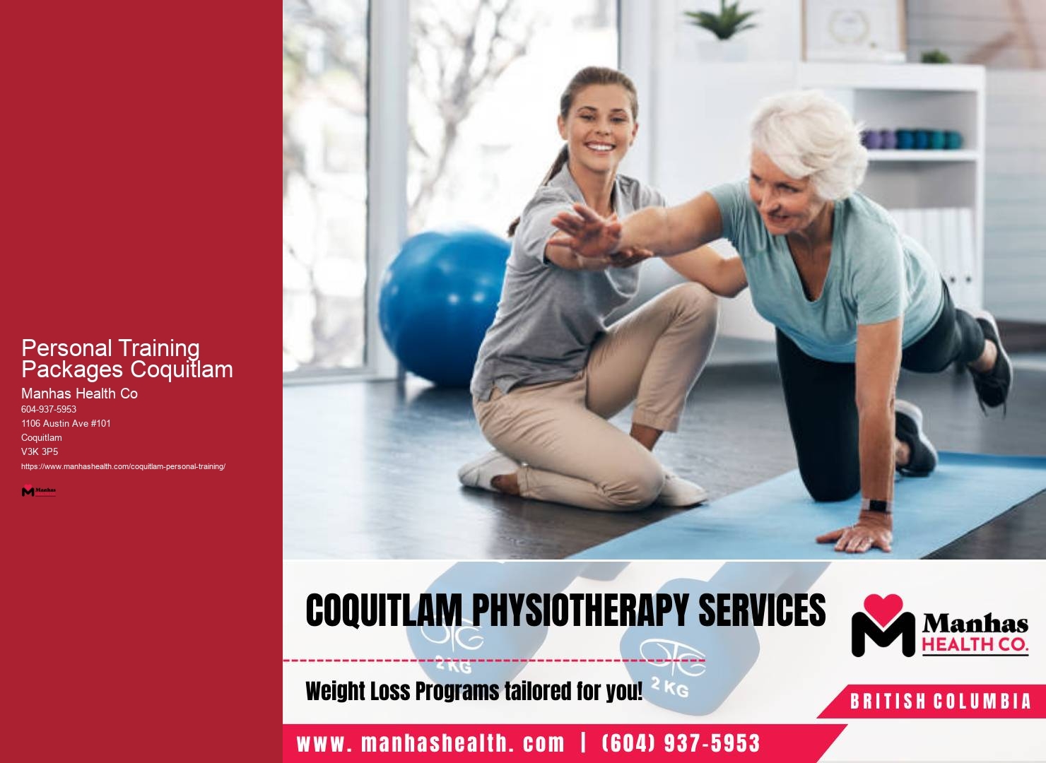 Women’s Fitness and Wellness Coach Personal Training Packages Coquitlam
