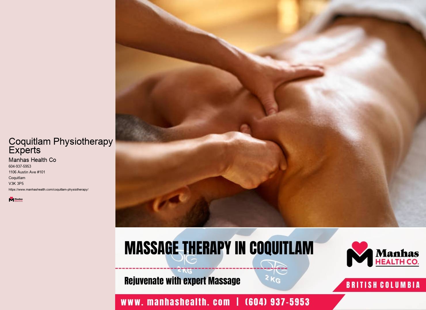 Coquitlam Physiotherapy Experts Physiotherapy for Arthritis