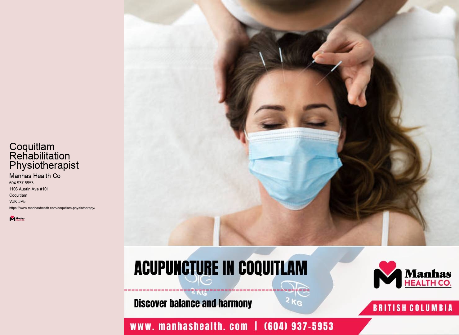 Coquitlam Rehabilitation Physiotherapist physio specialists for chronic pain