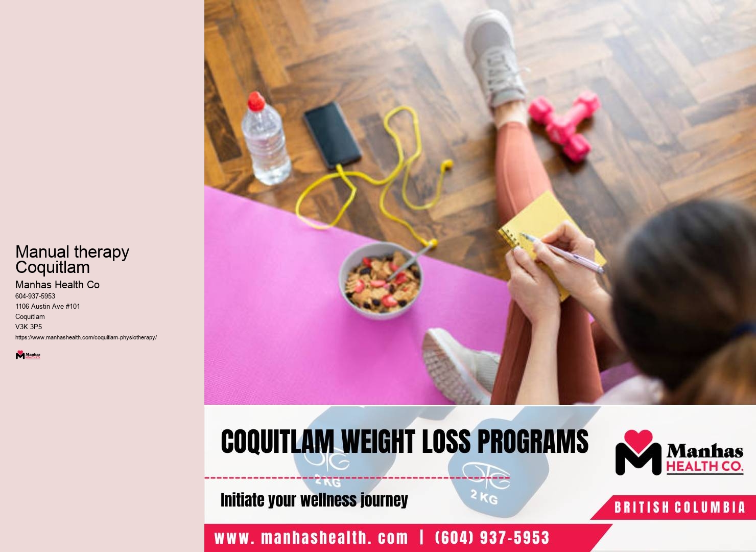 Manual therapy Coquitlam Physiotherapy Center Reviews