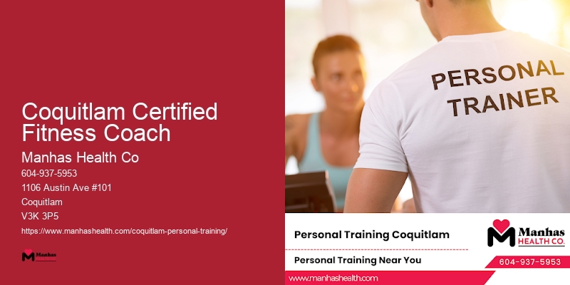 Personal Fitness Coaching For All Levels Coquitlam Certified Fitness Coach