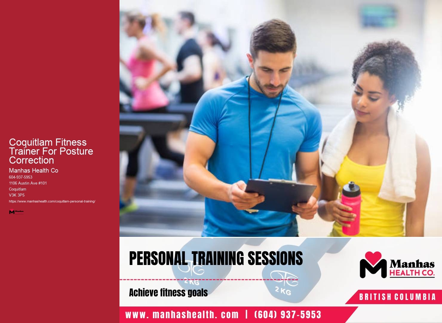 Fitness Trainer For Cardio Strength Coquitlam Fitness Trainer For Posture Correction