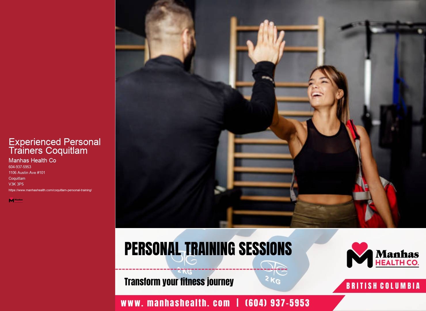 Best Personal Training Services Experienced Personal Trainers Coquitlam
