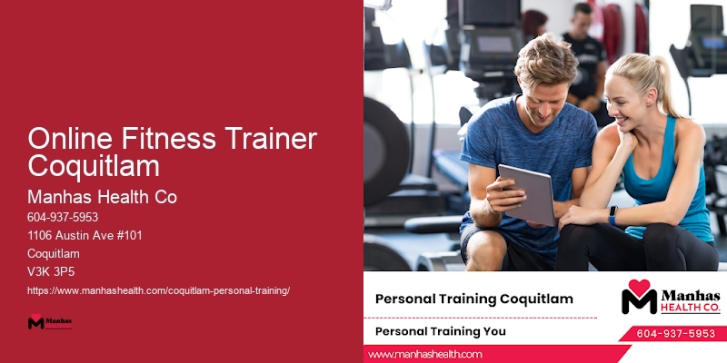 Personalized Workout Coaching Online Fitness Trainer Coquitlam