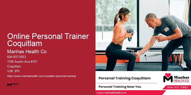 Online Personal Trainer Coquitlam Bodyweight Workout Trainer