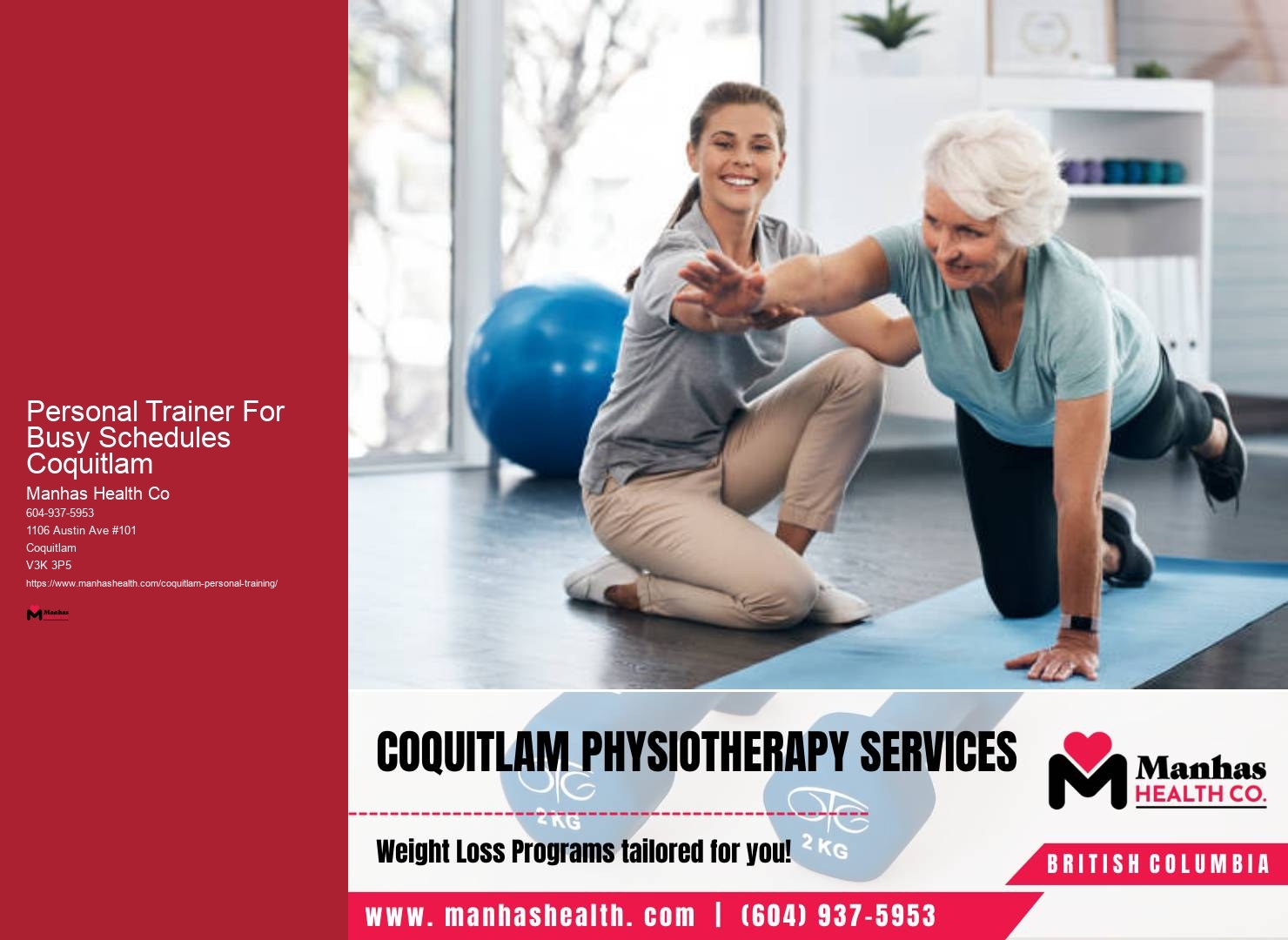 Best Personal Fitness Trainer In Personal Trainer For Busy Schedules Coquitlam