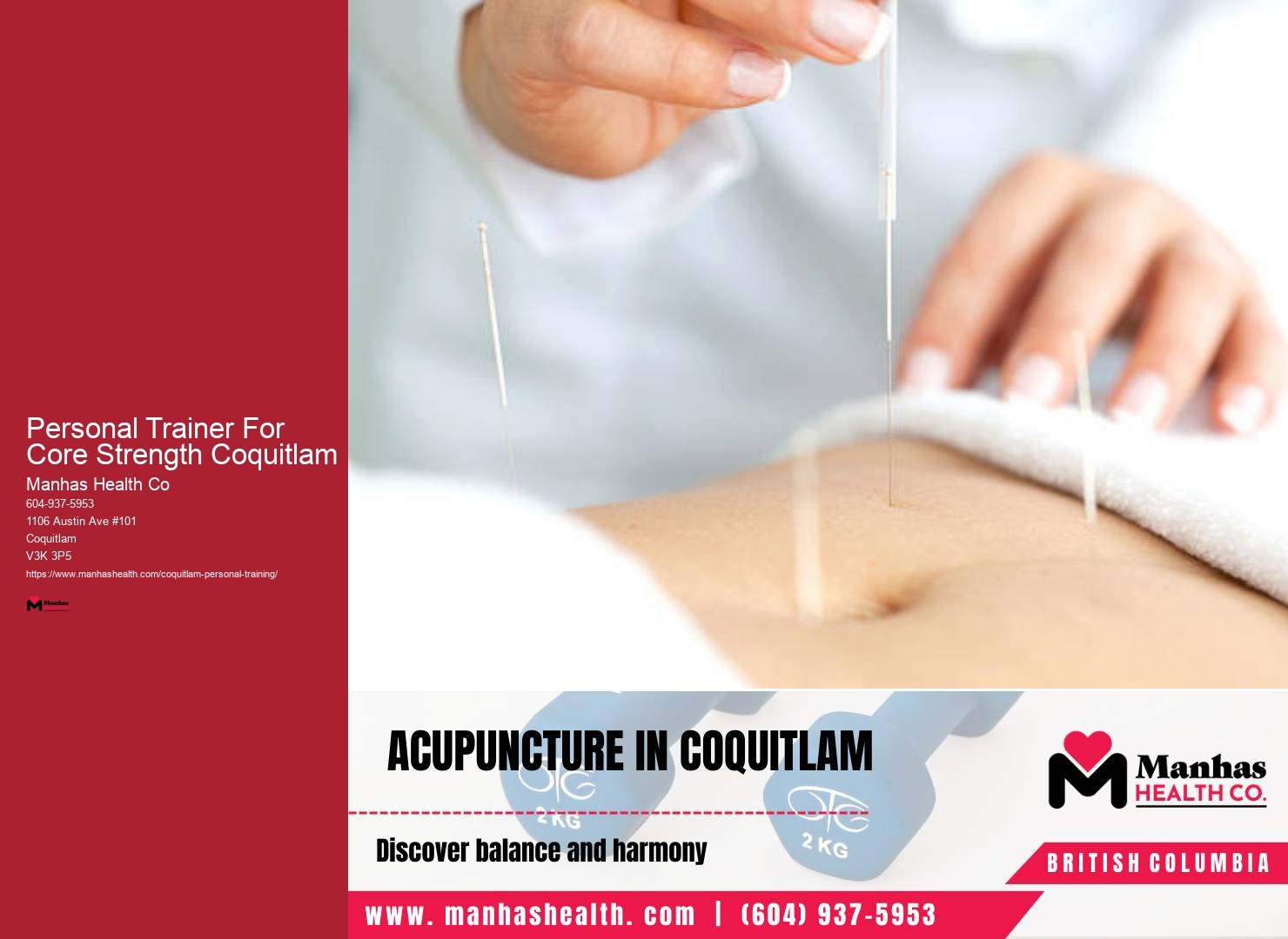 Certified Personal Trainer Personal Trainer For Core Strength Coquitlam