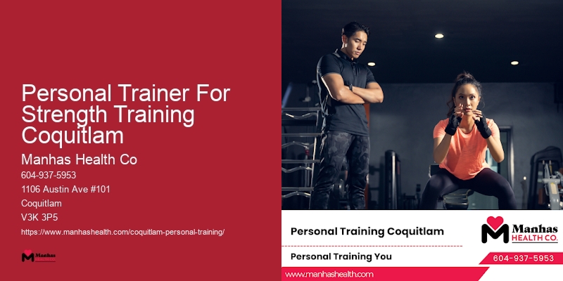 Personal Trainer For Strength Training Coquitlam Certified Fitness Trainer