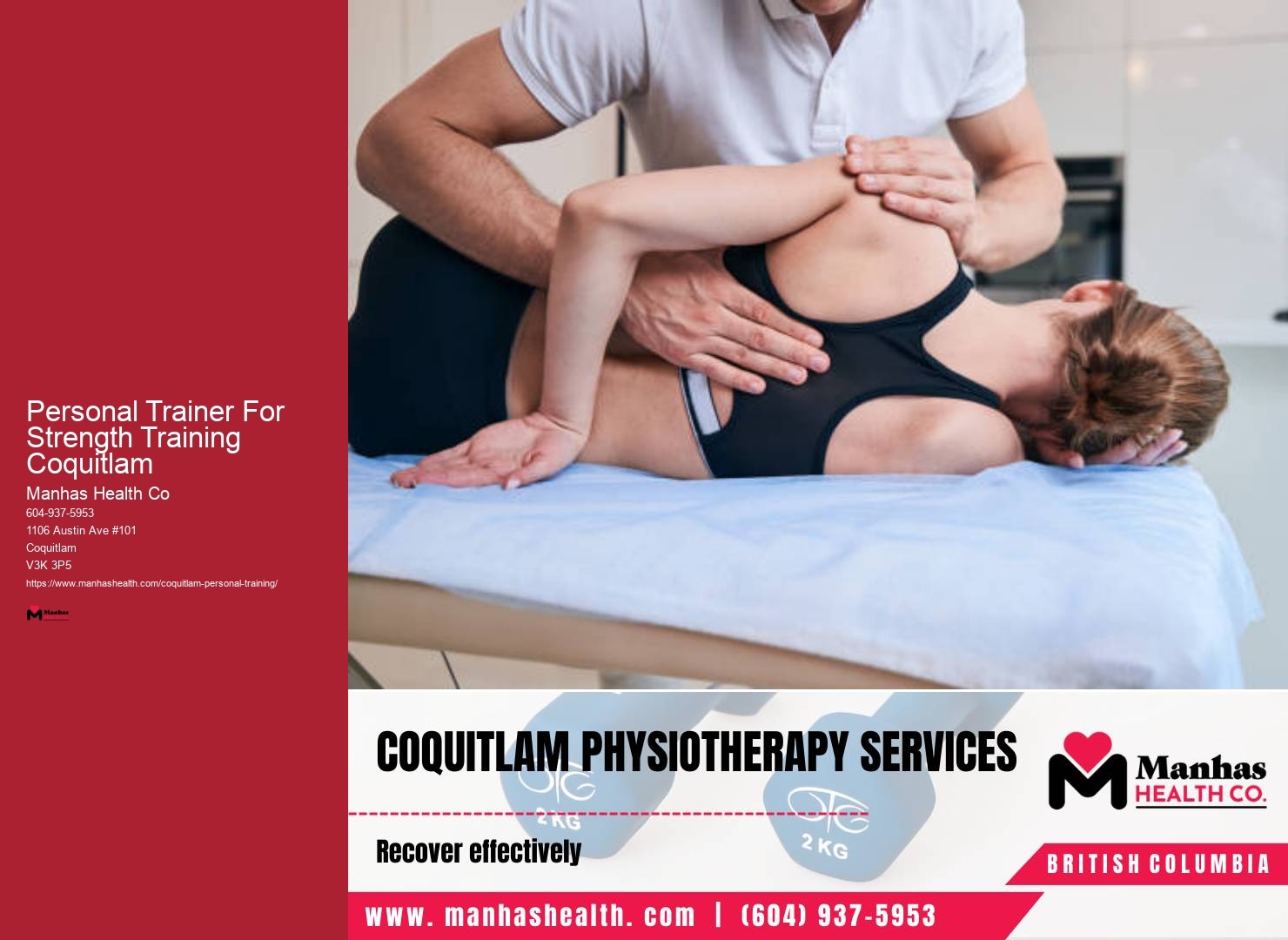 Personal Trainer For Strength Training Coquitlam Personal Training Services