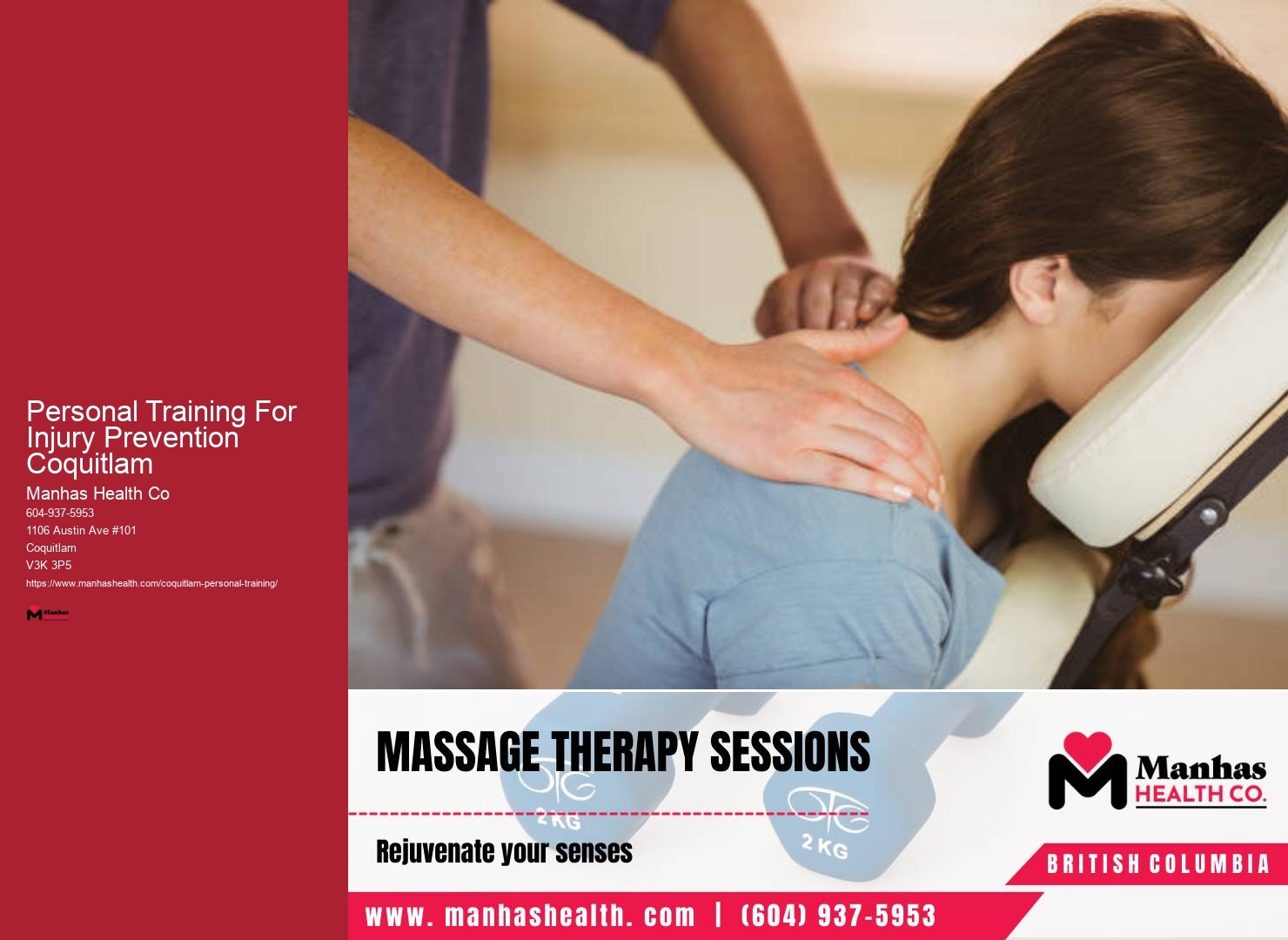 Personal Training For Injury Prevention Coquitlam Personal Trainer For Weight Loss Success