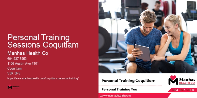 Fitness Consultation Personal Training Sessions Coquitlam
