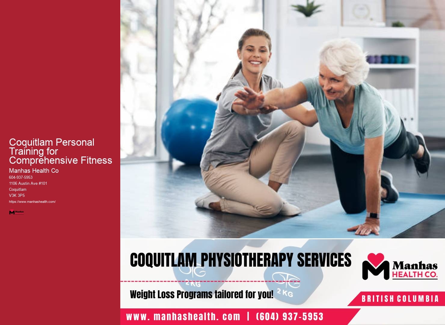 Personal Training for Endurance Coquitlam Personal Training for Comprehensive Fitness