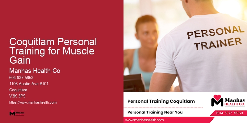 Personal Training for High-Performance Athletes Coquitlam Personal Training for Muscle Gain