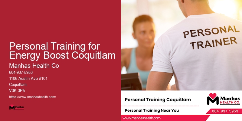 Affordable personal trainers Personal Training for Energy Boost Coquitlam