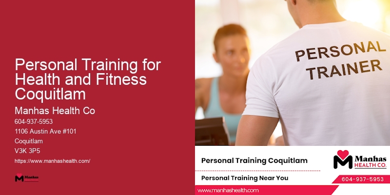 Personal Training for Health and Fitness Coquitlam fitness coaching for stress relief