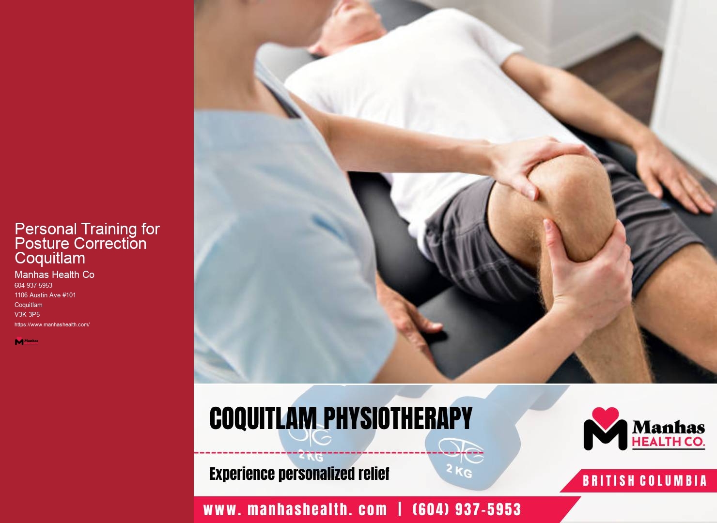 Personal Training for Weight Loss Personal Training for Posture Correction Coquitlam