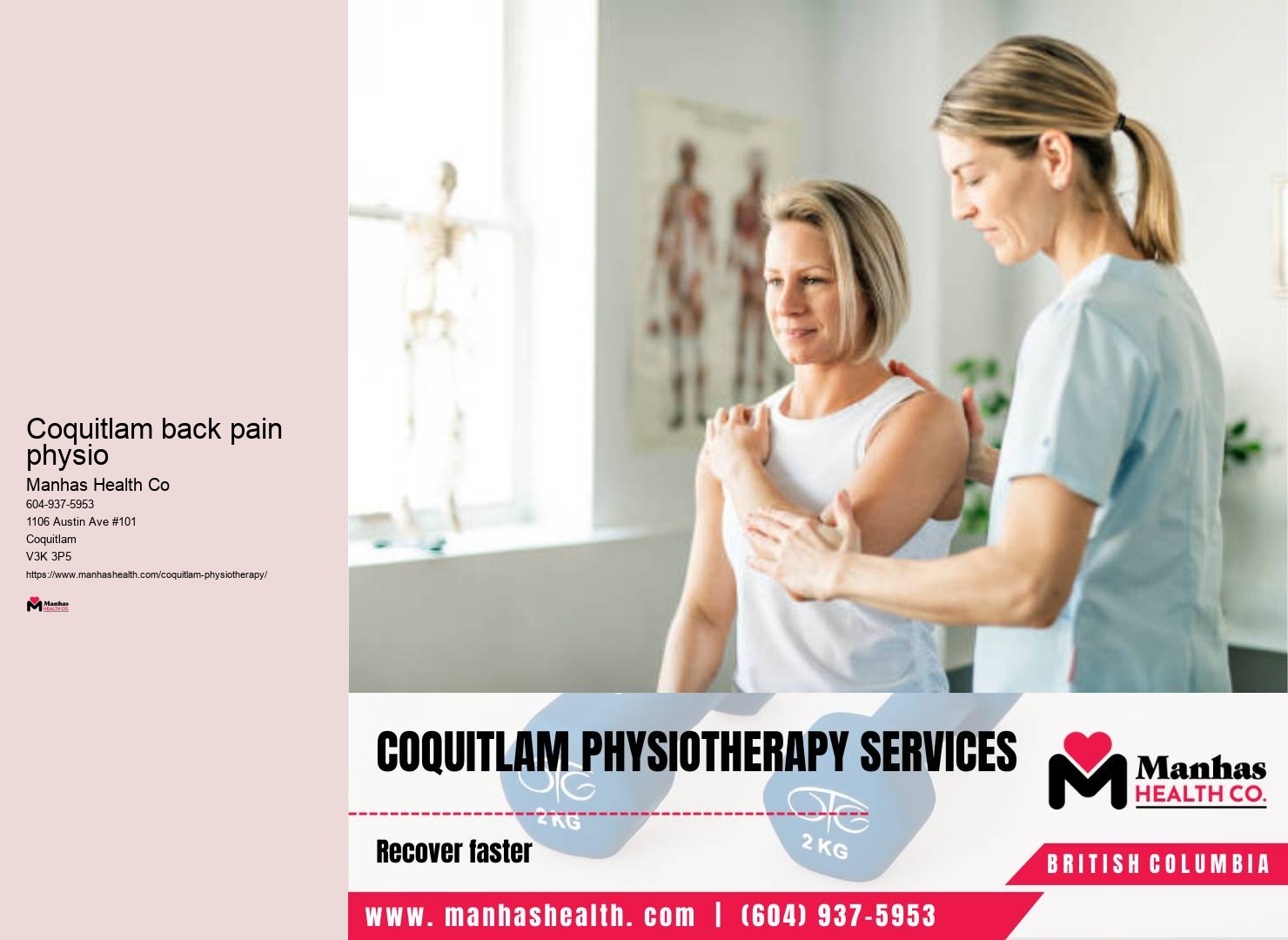 Physiotherapy for Carpal Tunnel Syndrome Coquitlam BC