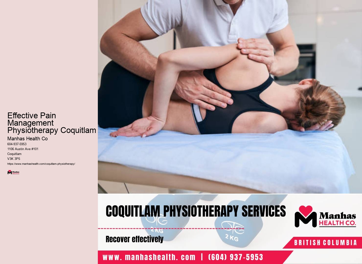 Neck pain relief therapies Coquitlam