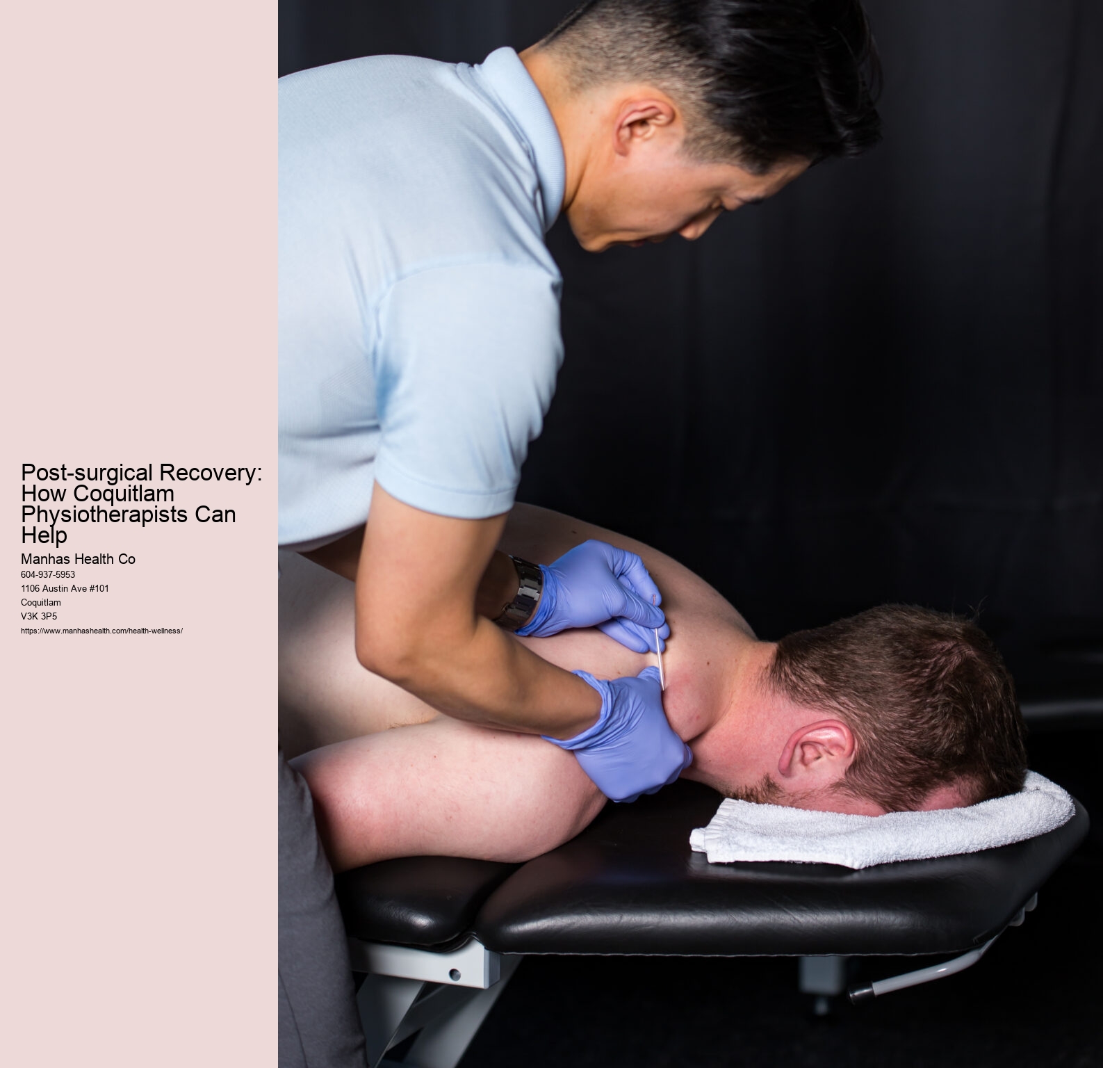 Post-surgical Recovery: How Coquitlam Physiotherapists Can Help