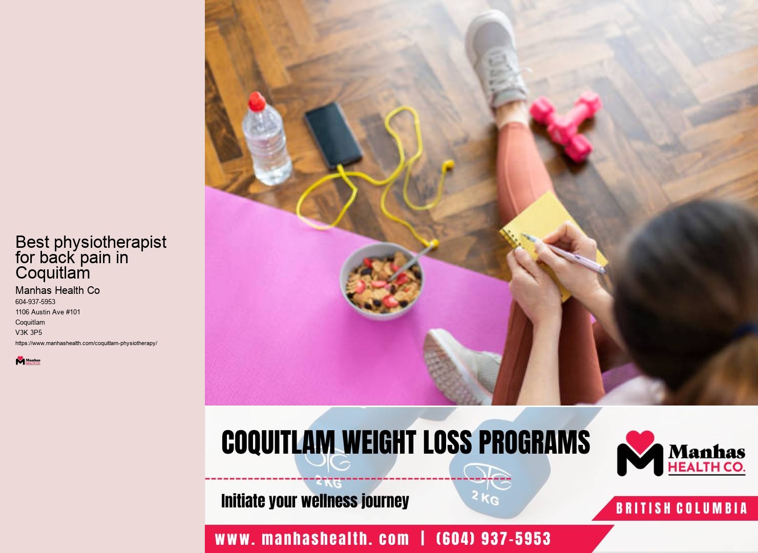 Best physiotherapist for back pain in Coquitlam manual joint manipulation physiotherapy