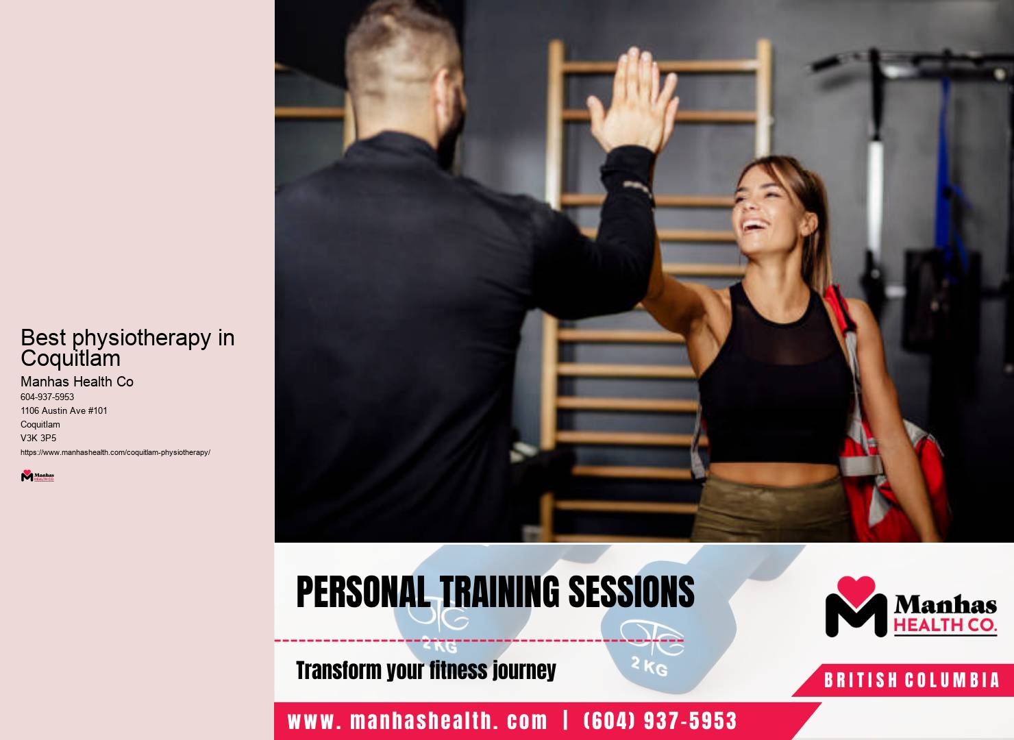 Physiotherapy for acute injury Best physiotherapy in Coquitlam