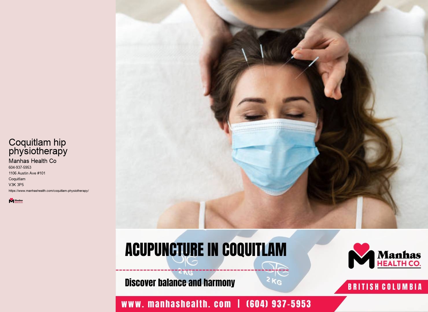 Post-injury physiotherapy Coquitlam hip physiotherapy