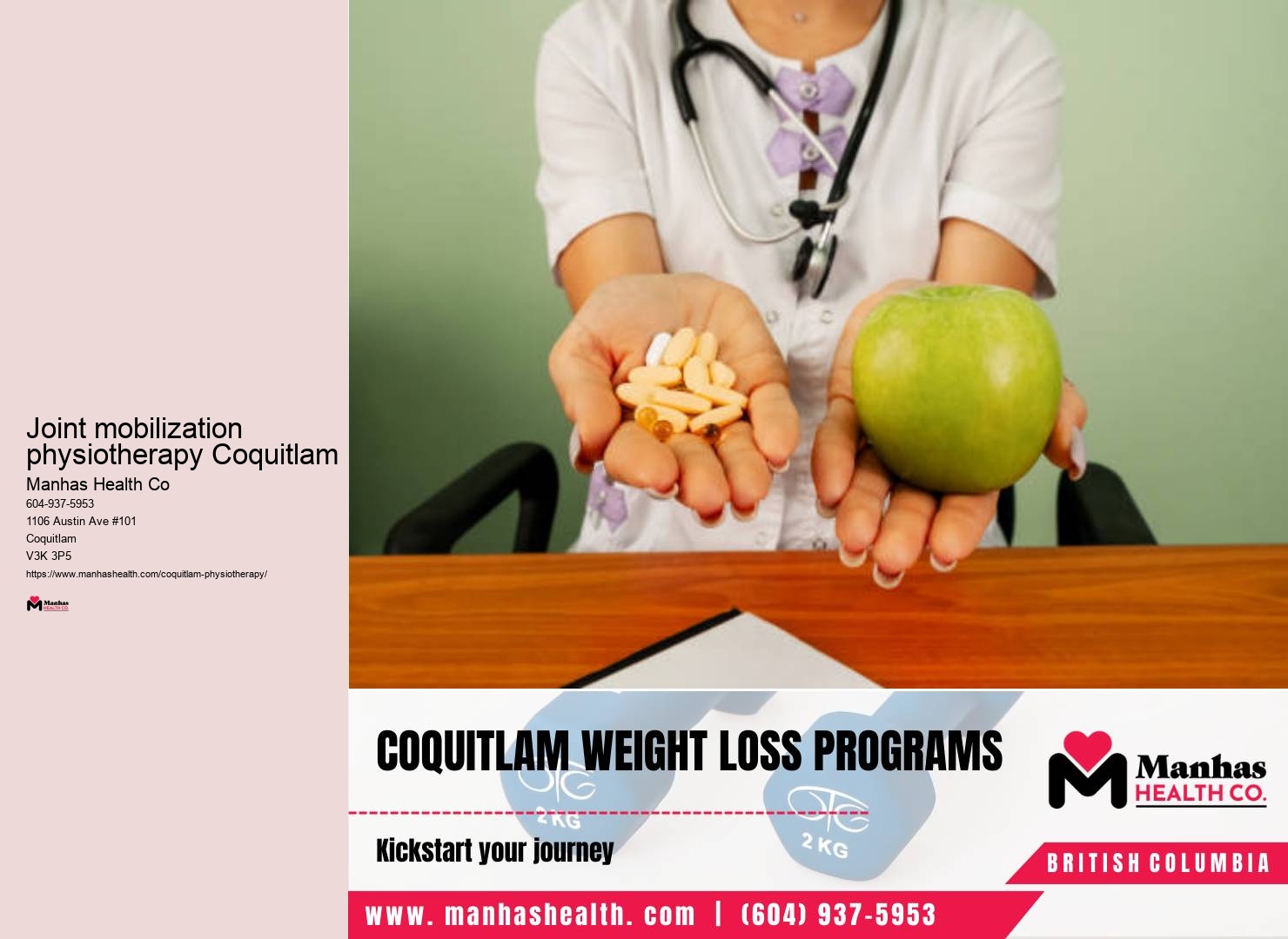 Best physiotherapist for back pain in Joint mobilization physiotherapy Coquitlam