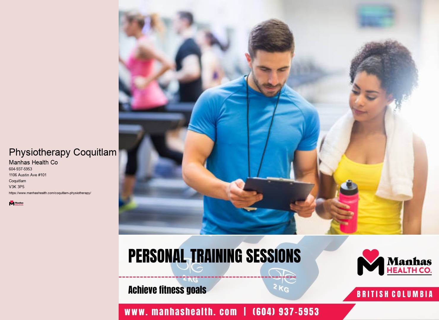 Physiotherapy rehabilitation Physiotherapy Coquitlam
