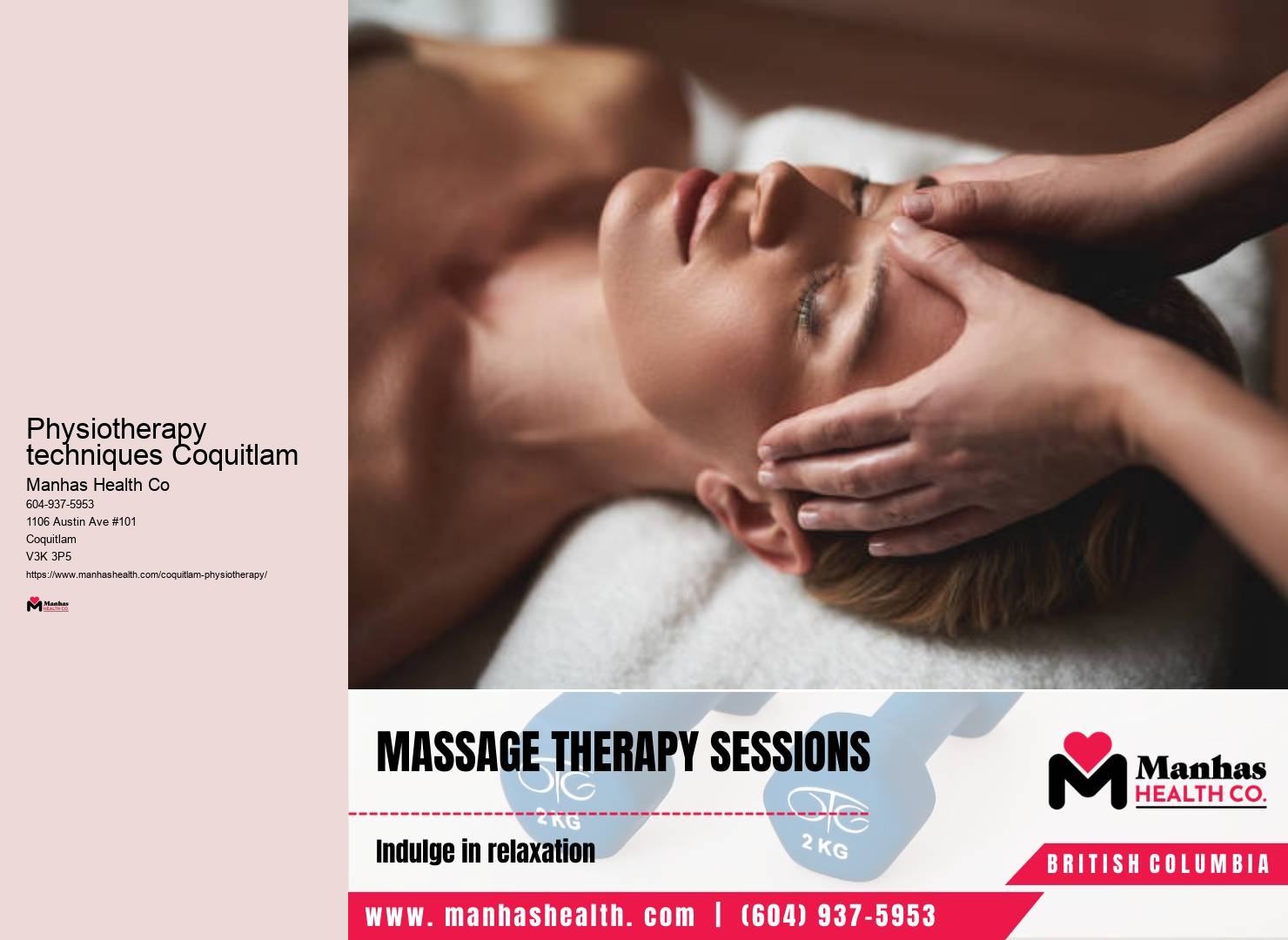 Senior physiotherapy treatments Physiotherapy techniques Coquitlam