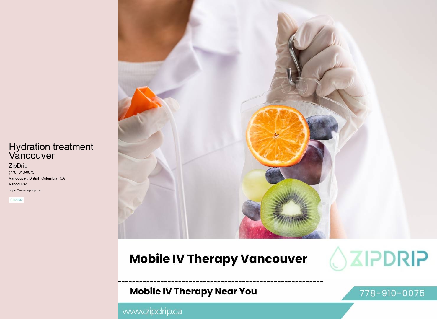 IV hydration for immune boost before flu season Vancouver