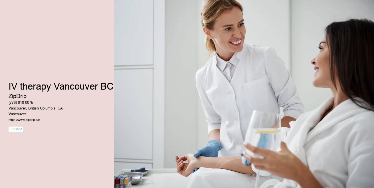 Mobile IV infusion for prenatal hydration Vancouver