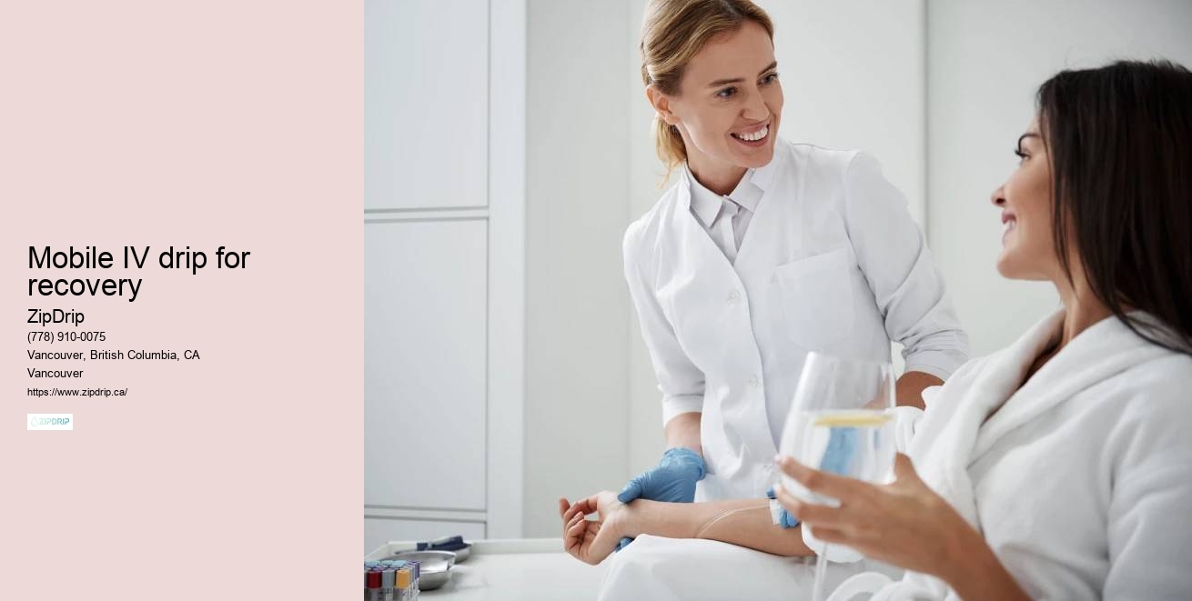 IV therapy for wellness and vitality in Vancouver