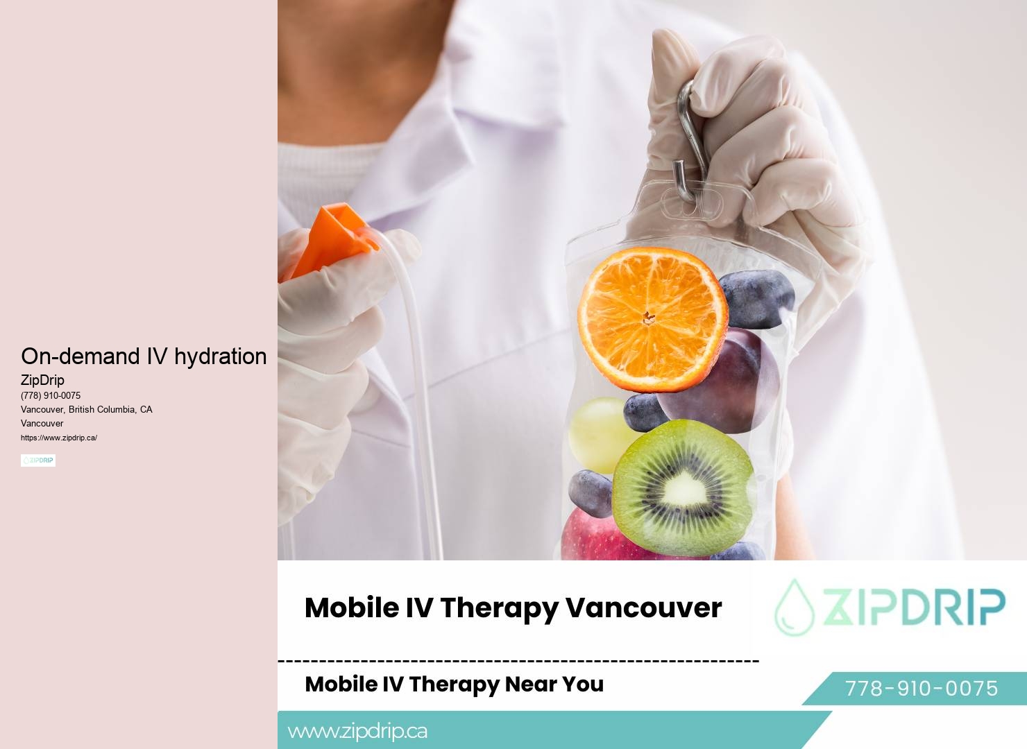 Hydration clinic Vancouver