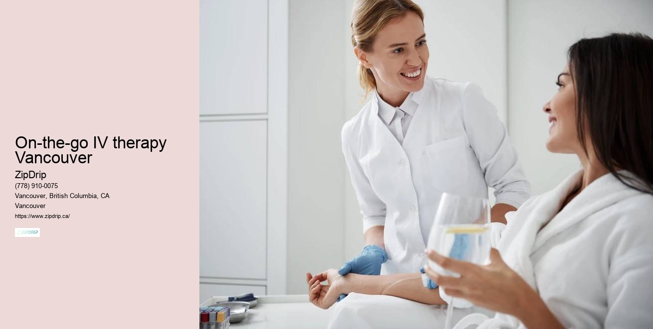 Vancouver IV drip for nutritional support and wellness