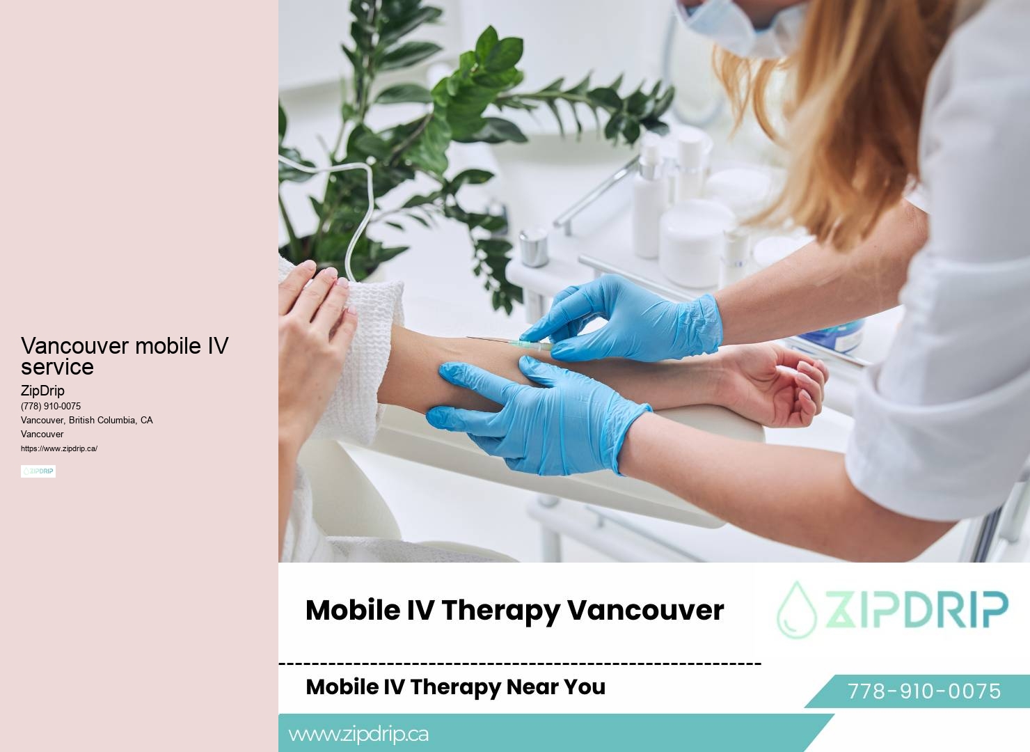 Vitamin IV drip Vancouver